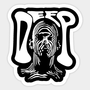 Deep Fuzz Sticker